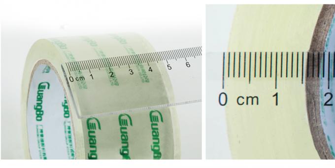 2» κρύσταλλο Χ 110YDS - καθαρίστε την ακρυλική συγκολλητική ταινία συσκευασίας Bopp για τη σφράγιση χαρτοκιβωτίων